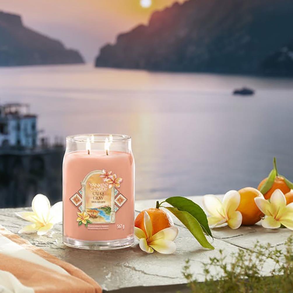 Yankee Candle Capri Glow Large Jar Extra Image 4